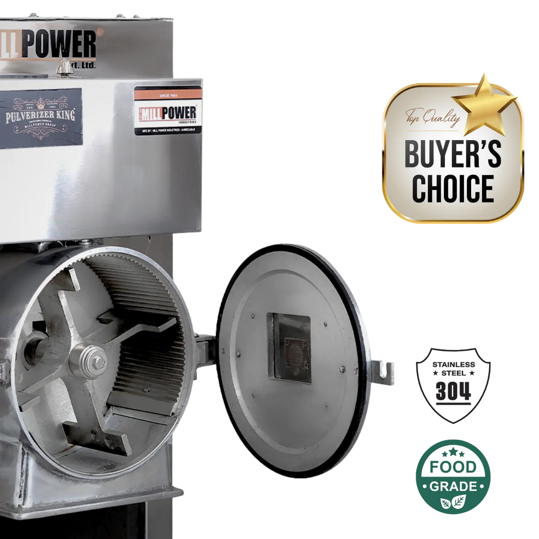 5 hp single phase atta chakki price SS Chamber