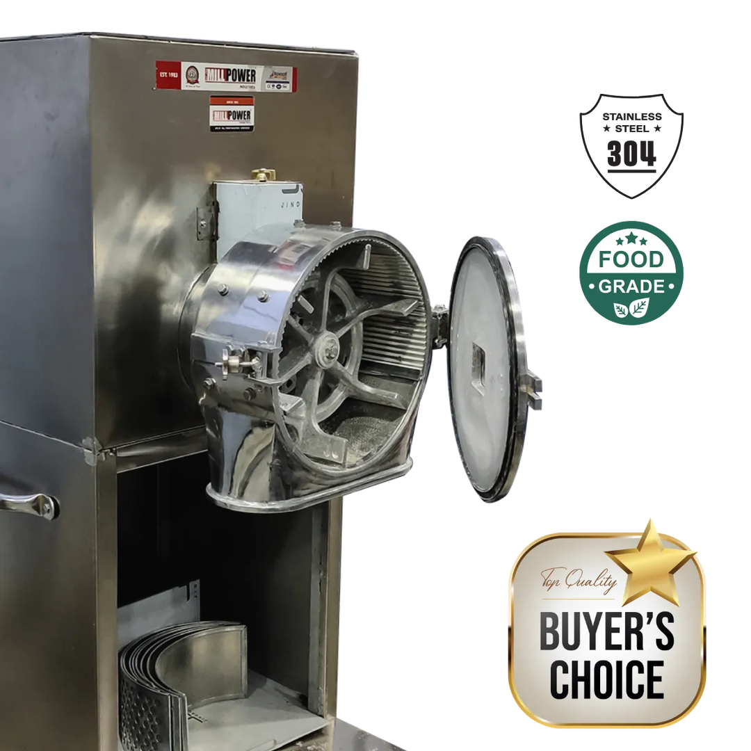 commercial flour mill machine SS Front