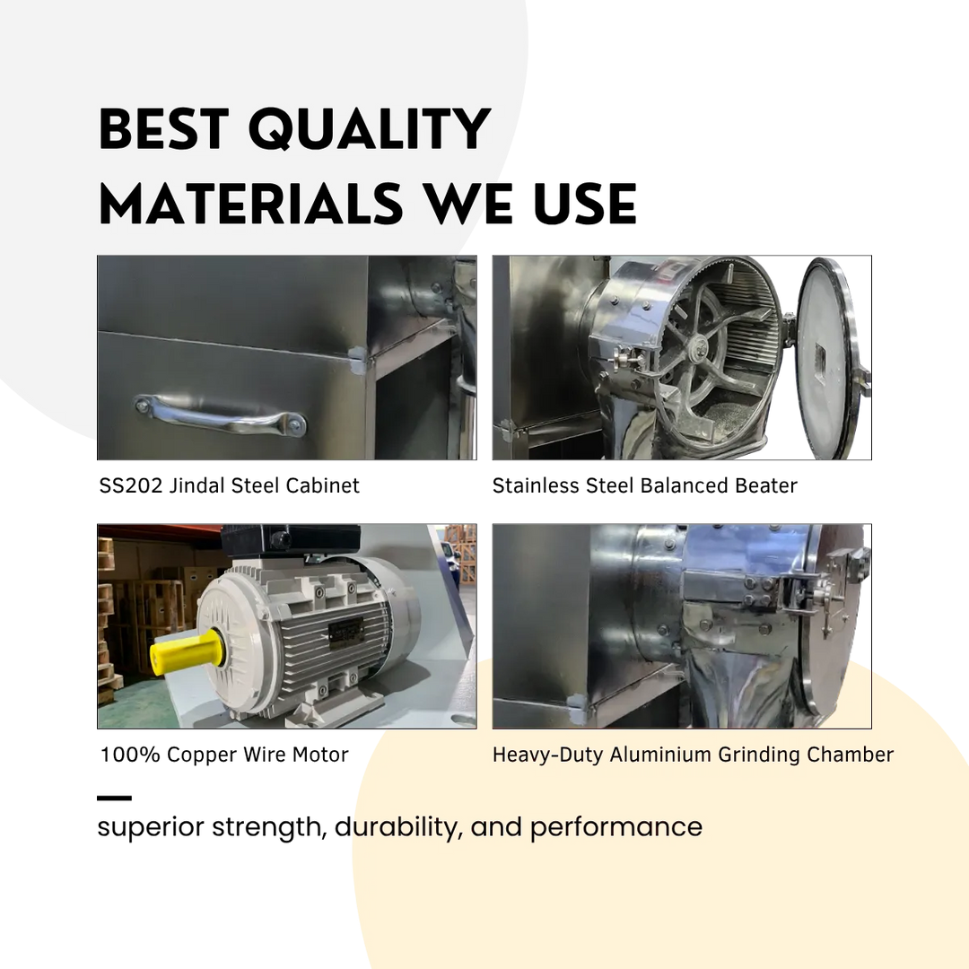 commercial flour mill machine SS quality