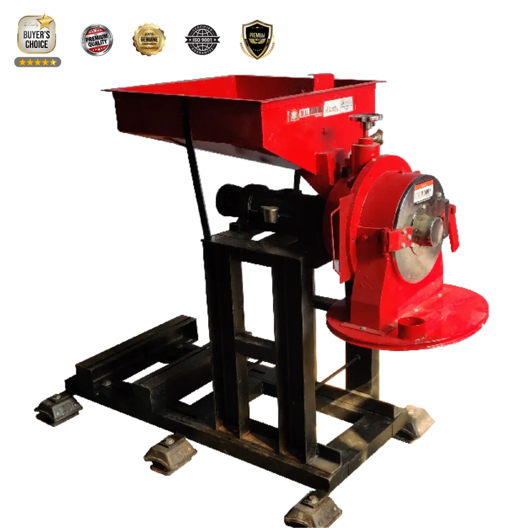 double chamber pulverizer side