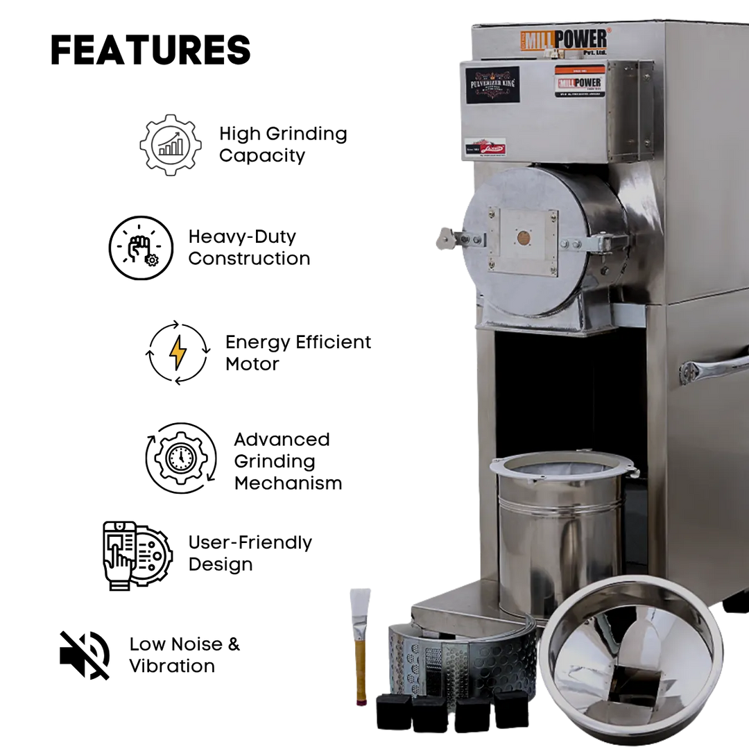 electric single phase atta chakki machine price features