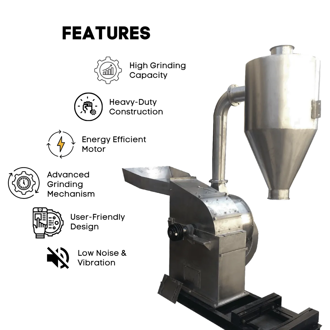 industrial pulverizer machine features